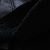 Women Cotton Coat Lamb Fur Warm Pu Leather