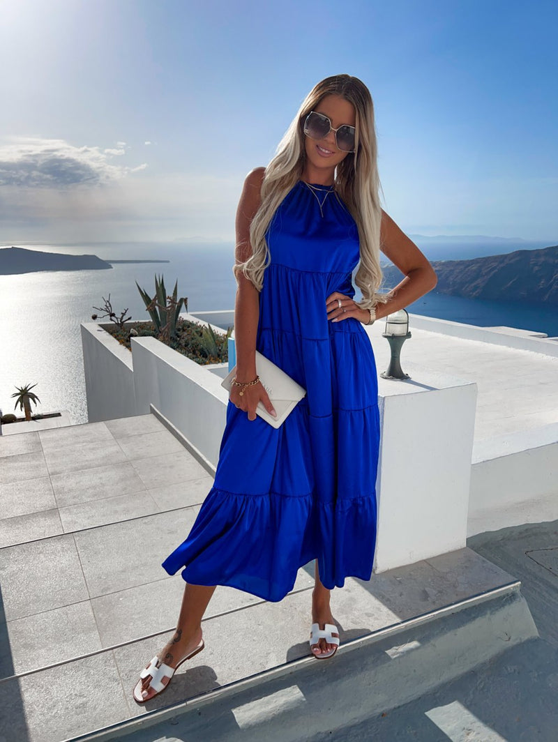 Women Dress Amoi Temperament Flowy Dress