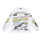 Hellstar long-sleeve T-shirt autumn, loose long-sleeve T-shirt