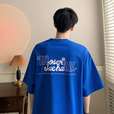 Men T Shirt Summer Versatile Loose