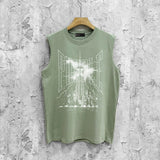 Purple Brand Tank T Shirts Sleeveless T-shirt Vest