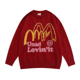 Women Sweater Couple Knitted Top