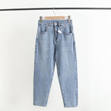 Women Jeans Retro Loose Slimming
