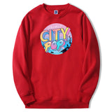 Autumn Men's Oversize Thick Vaporwave Japan Style City