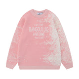 Women Sweater Jacquard Knitted Top Vibe Idle Style