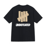 UNDEFEATED T Shirts Crew Neck Men's and Women's Loose