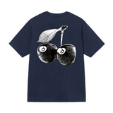 UNDEFEATED T Shirts Tide Brand Tribecoo Tide Baika Men's and Women's Couples Loose Short Sleeve T-Shirt Cotton 2024 Printed Top Half Sleeve