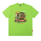 Men T-Shirt Retro Fun Printing Casual