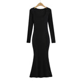 Women Dresses Fishtail Sheath Dress