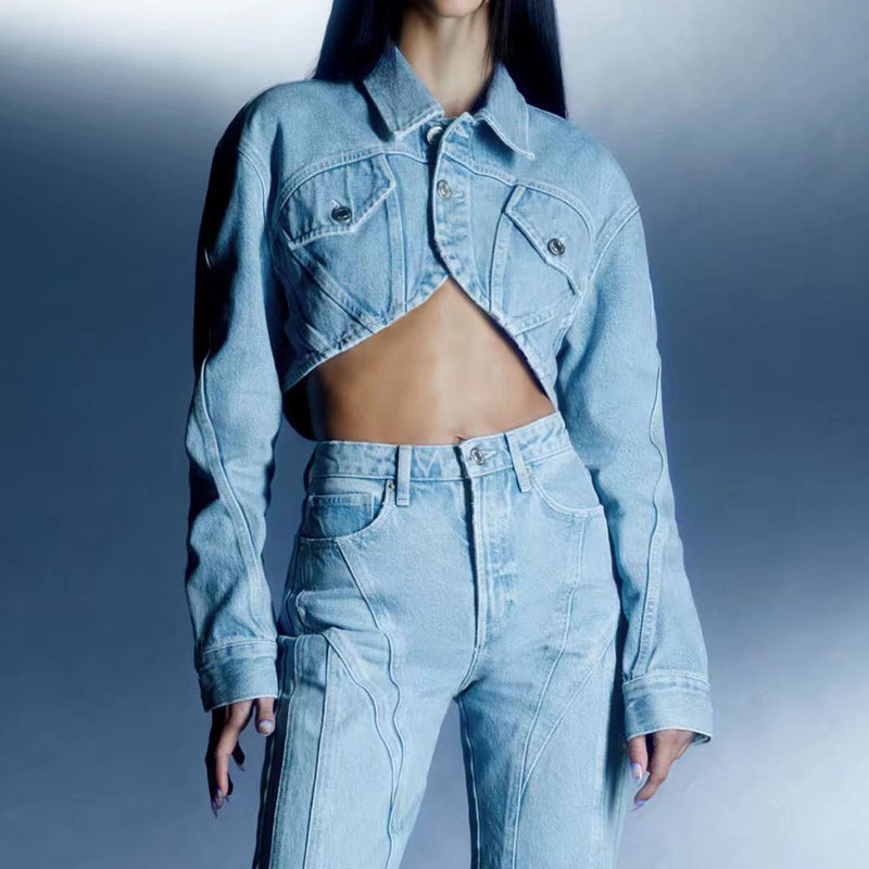 Women Jeans Fashion Denim Suit