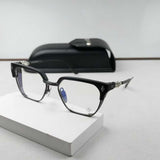 CHH Chrome Hearts Glasses 925 Sterling Silver Eyebrow Frame Side Hollow Structure Glasses Frame