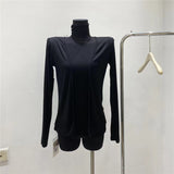 Women Vest Suspenders Two-Piece Thin Skinny Slimming Sexy