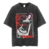 Japanese Manga Black Stones Nana Osaki Vintage Washed Tee