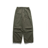 Cargo Pants Retro College Style Loose Casual