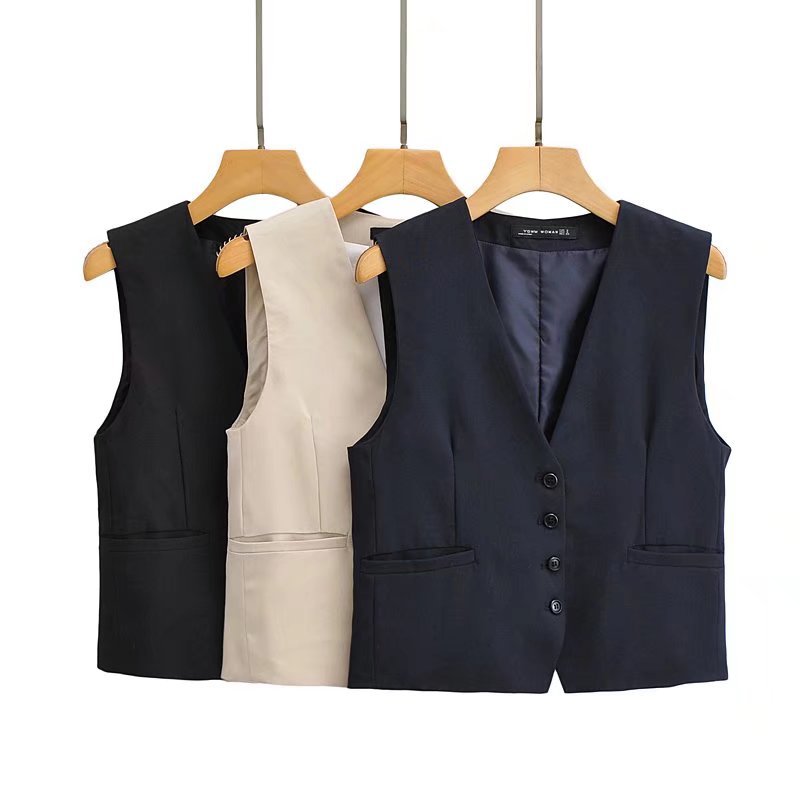 Women Vest Temperament Leisure Simple
