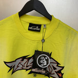 Hellstar T Shirt Vintage Old Loose Casual Short Sleeve T-Shirt