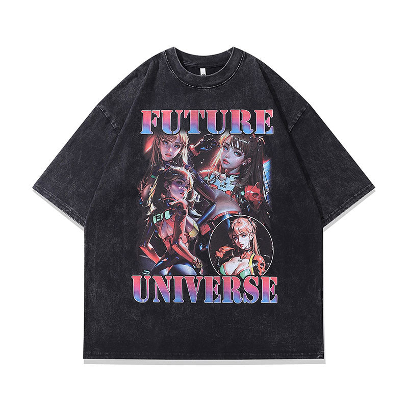 Men T-Shirt Oversize Old Couple