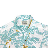 GUILTYPARTIES TIGER Shirts 19ss Coconut Tree, Palm Tree Short Sleeve Shirt