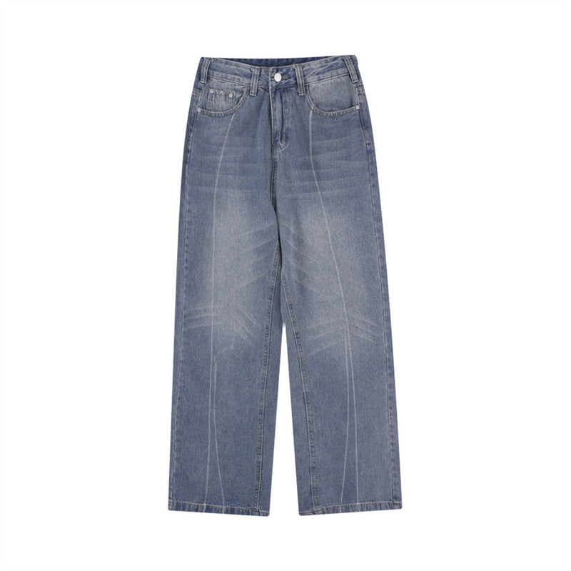 Men Jeans Retro Loose Casual