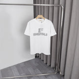 Fog Essentials T Shirts Spring/Summer FOG Embroidery Letter Pattern Crew Neck Short Sleeves