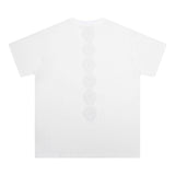 CHH Chrome Heart T Shirts Crowe Cross Print Short Sleeve T-Shirt Loose