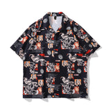 Short Sleeve Shirt Loose Casual Shirt