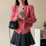 Women Knitted Cardigan Sweater