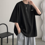 Men T Shirt Summer All-Matching Loose Casual