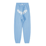 Sp5der Hoodie & Sweatpants 2 Piece Set Spider Web Leisure Sports