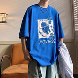 Men T Shirt Summer Pure Cotton Loose