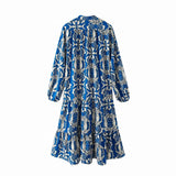 Women Dresses Loose Long Shirt Dress