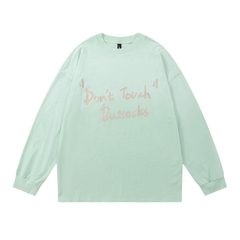 Men Long Sleeve T-Shirt Cotton T-shirt Spring and Autumn