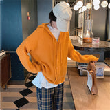 Women Knitted Cardigan Fashion Loose Soft Sweater