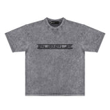 Purple Brand Distressed T Shirts Short Sleeve