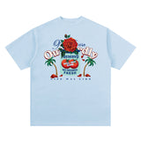 Unisex Long Sleeve Shirt Vintage Short Sleeve Men and Women