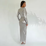 Women Dress Elegant Sexy Knitted Dress