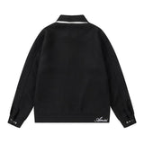 Amiri Jacket autumn and winter AMI stitching embroidery logo for men and women
