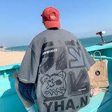 Men T Shirt Summer Loose Oversize