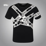 Dsq2 T Shirt Casual Sports Printed Short Sleeve Summer Men