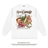 Unisex Long Sleeve Shirt Autumn/Winter Print Long Sleeve T-Shirt