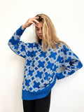 Women Work Business Casual Sweats Loose Knitted Sweater Turtleneck Sweater