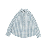 Unisex Shirt Retro Loose Plaid Cityboy