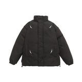 Unisex Coat Embroidery Loose Winter Cotton Dress