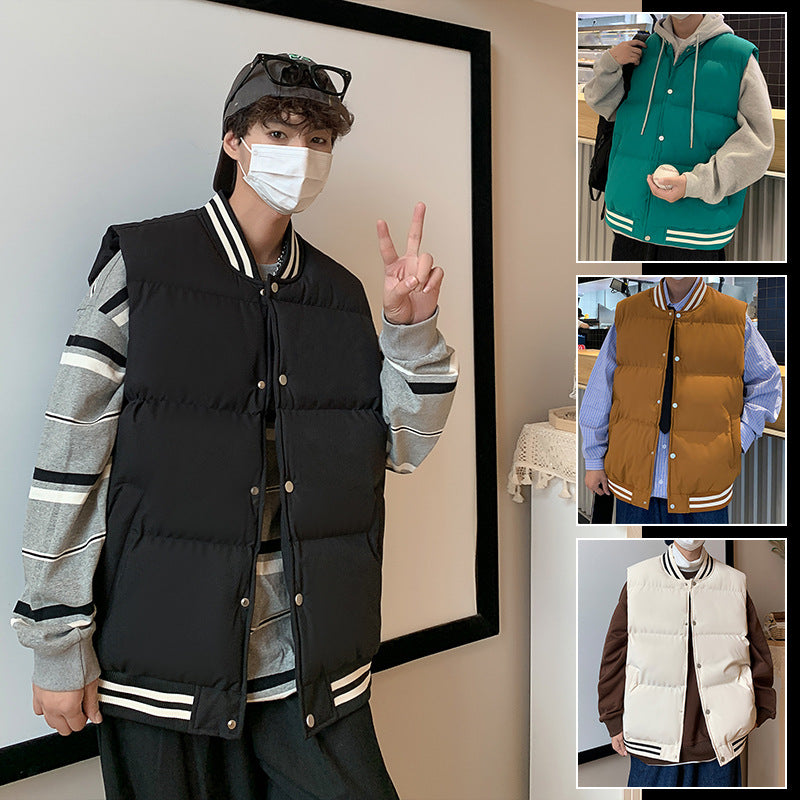 Women Cotton Coat Thickened Couple Cotton Vest