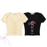 Men T-Shirt Contrast Color Strap