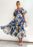 Women Dress 2 US Puff Sleeves for Holiday Show Thin and Long