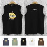 Purple Brand Tank T Shirts Sleeveless T-shirt Vest