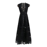 Bohemian Dress Fashion Hollowed-out Embroidery Dress