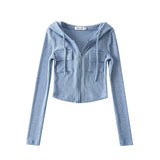 Women Hoodie Hot Girl Elastic Slim Thickened