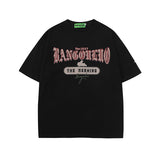 Men T-Shirt Retro Lazy Style